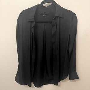 Quince silk button down blouse size small